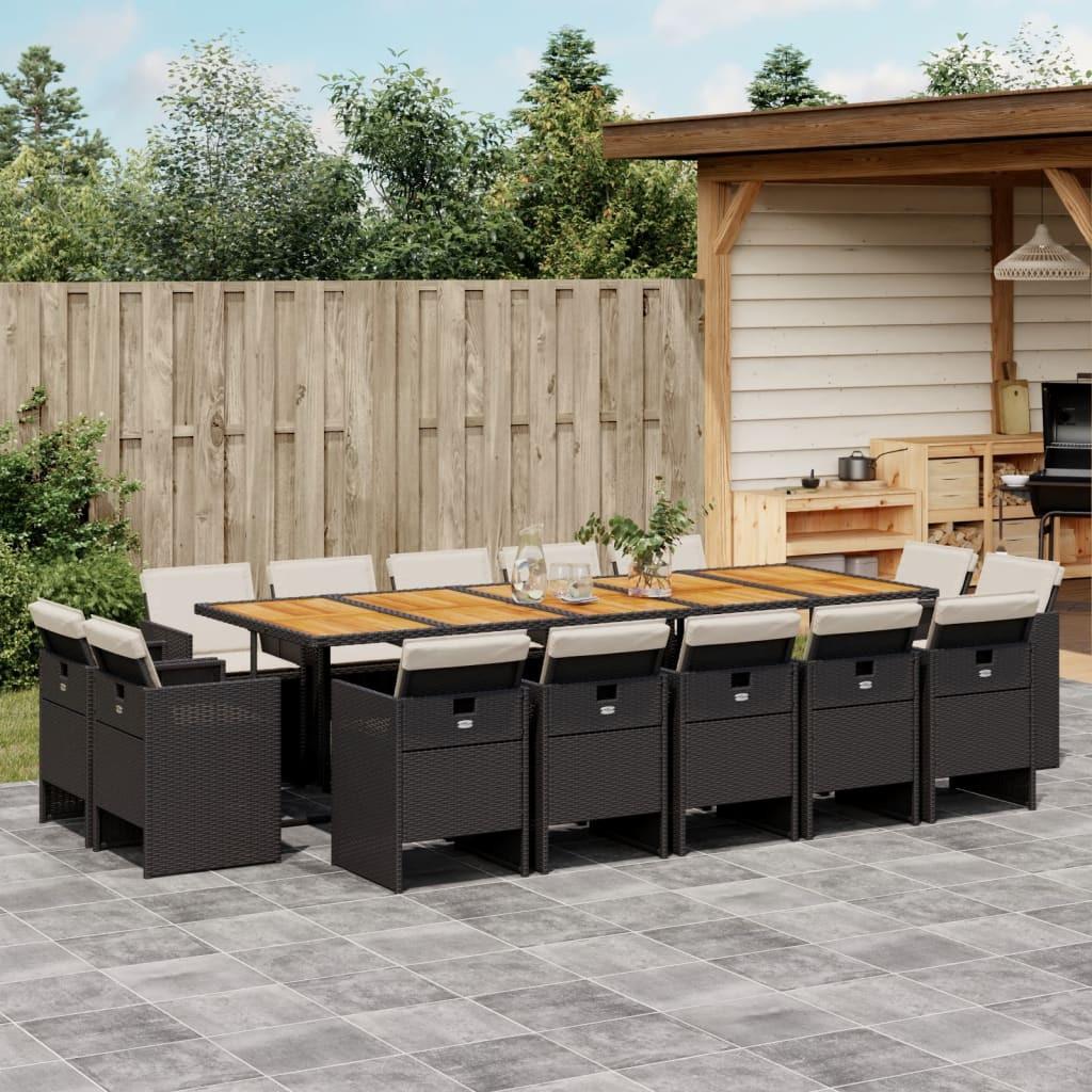 VidaXL Garten essgruppe poly-rattan