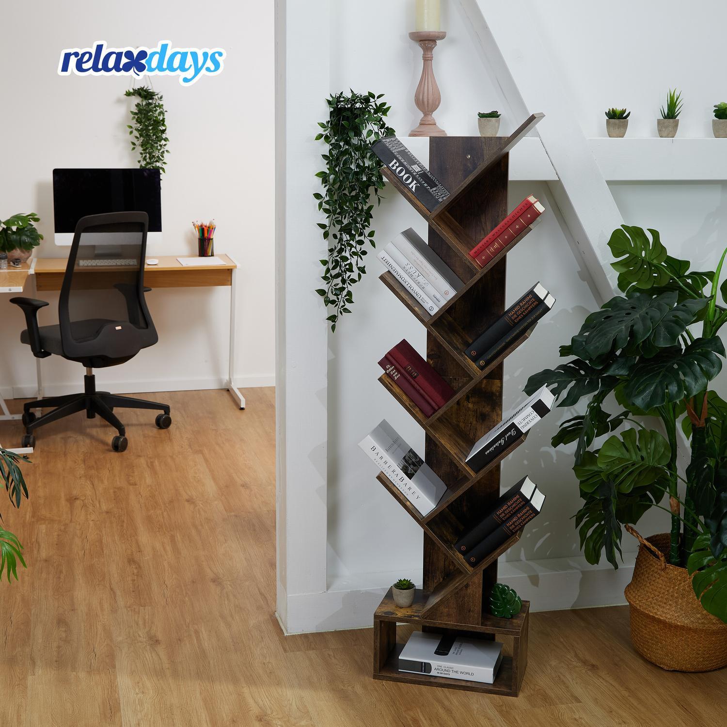 Northix Baumförmiges Bücherregal