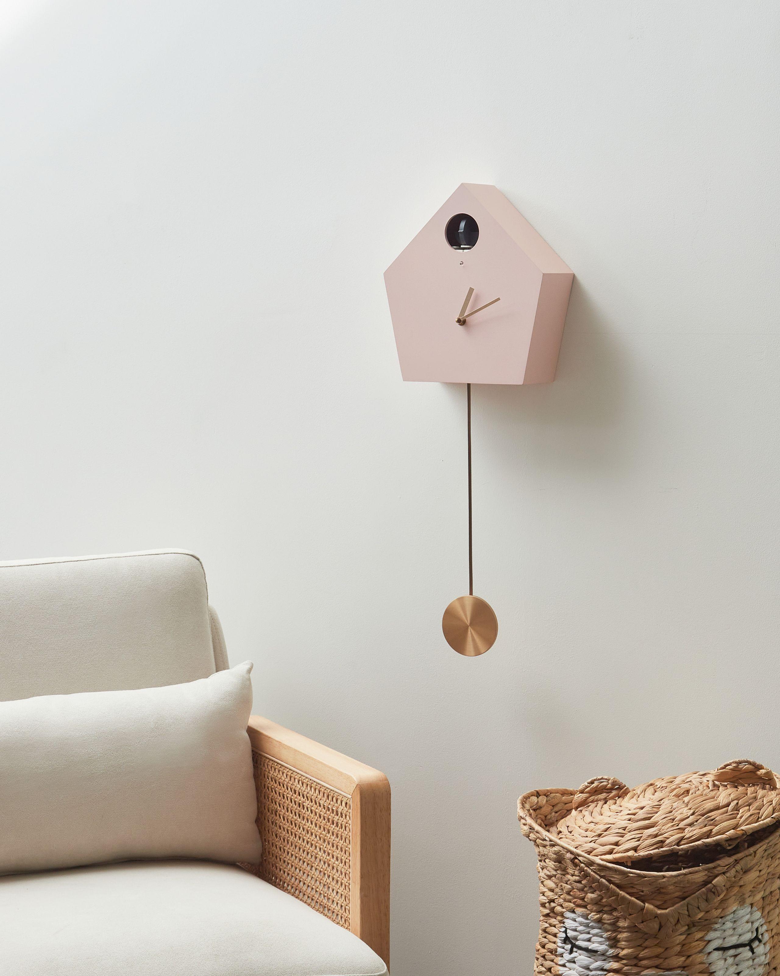 Beliani Wanduhr aus MDF-Platte Klassisch ARBAZ