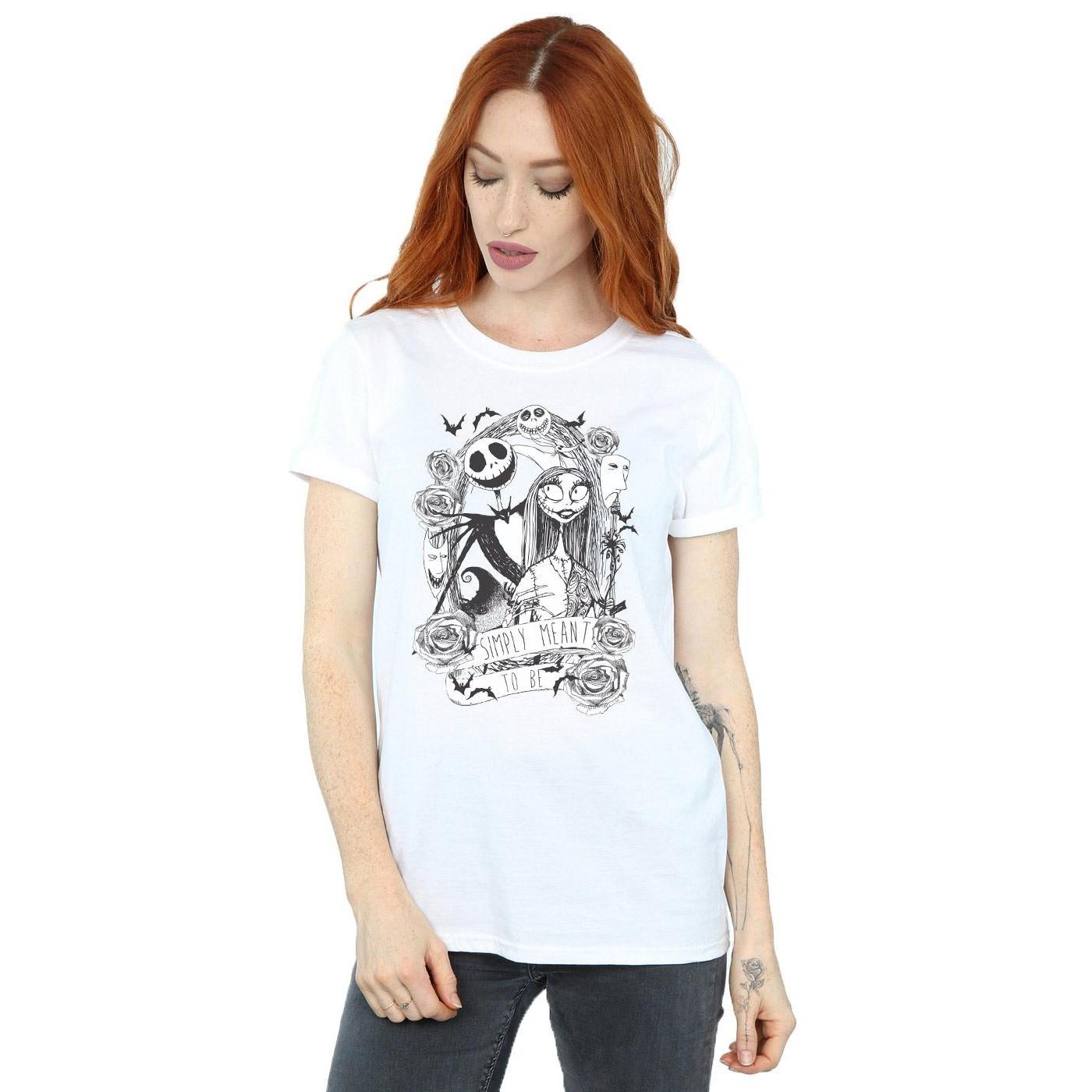 Disney Nightmare Before Christmas Simply Meant To Be T-Shirt