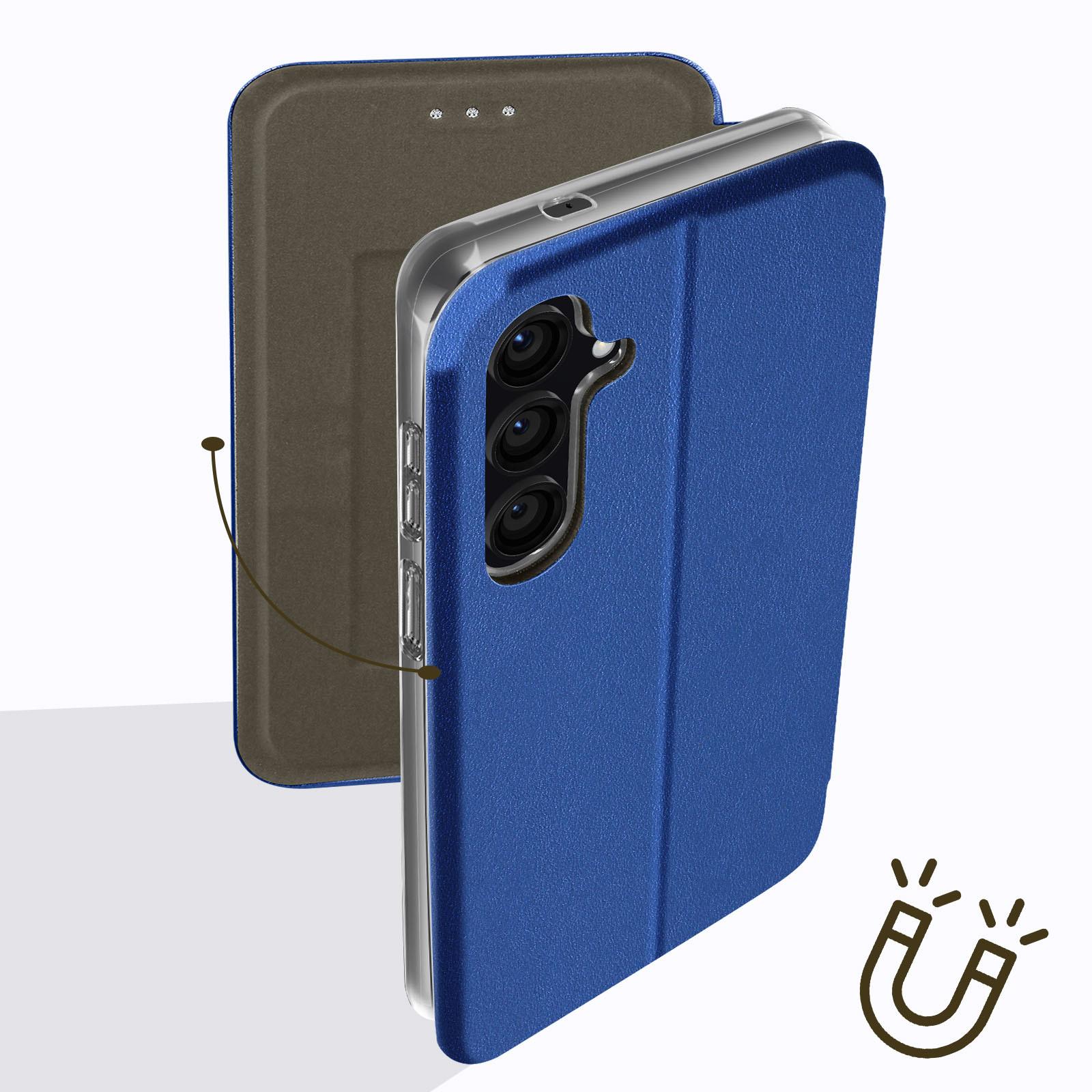 Avizar Klappetui Samsung S24 Plus Königsblau