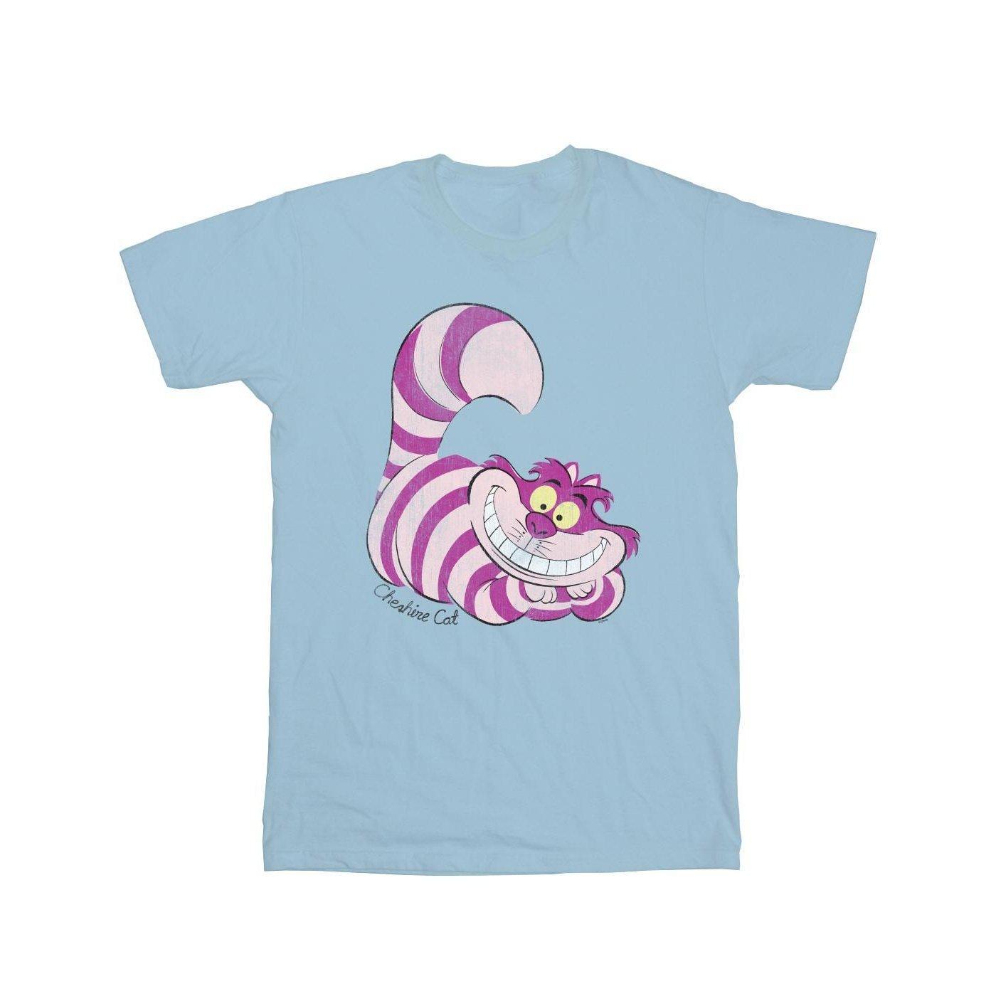 Alice in Wonderland Cheshire Cat Grafikdruck T-Shirt
