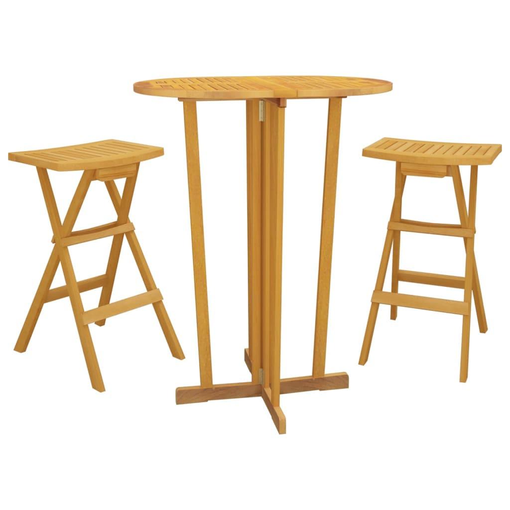 VidaXL Bar-set teak