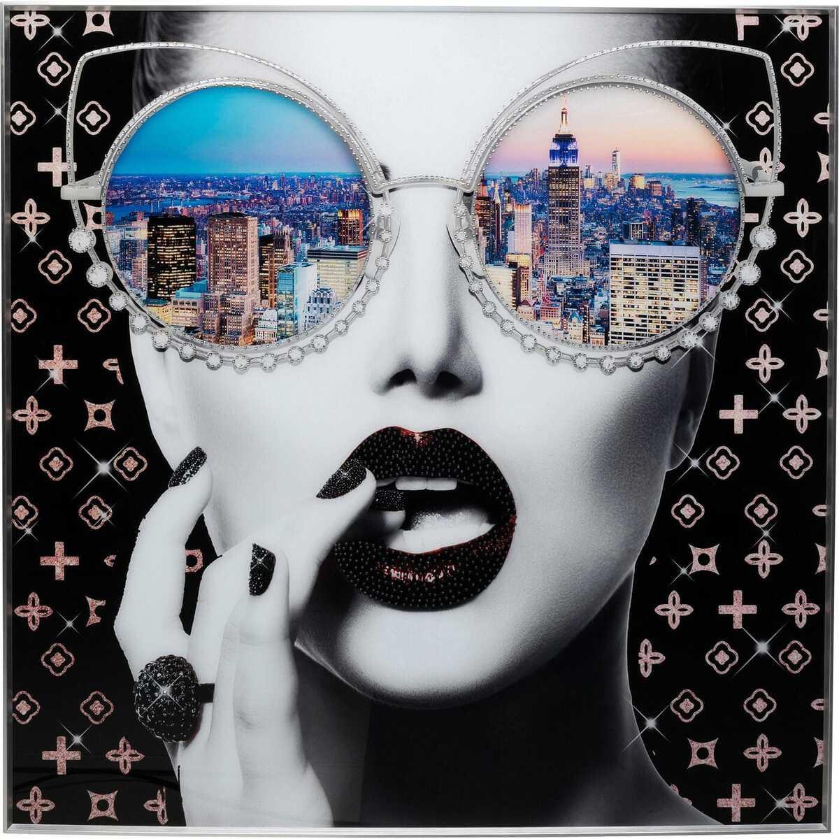 KARE Design Gerahmtes Bild NY View 120x120