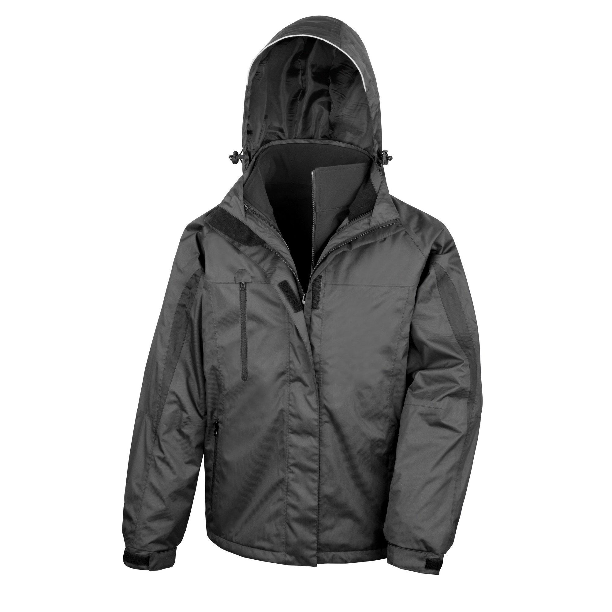 Result Journey 3in1 Softshell Jacke mit Kapuze, Wasserfest