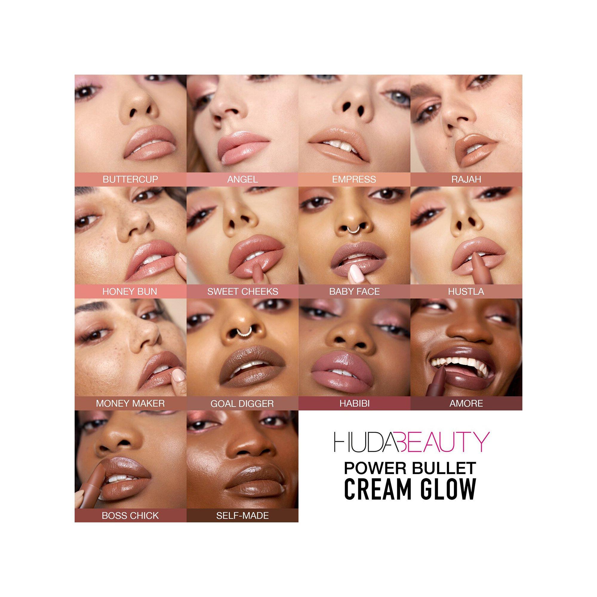 Huda Beauty POWER BULLET Power Bullet Cream Glow Lipstick