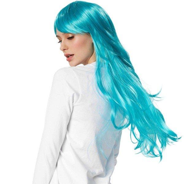 Tectake Perücke Lange Haare Locken