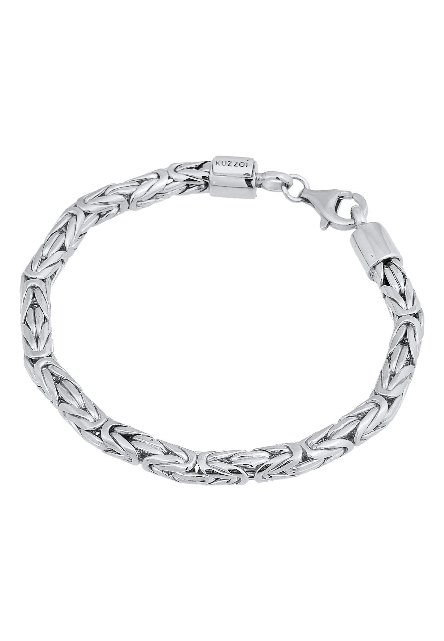 Kuzzoi Armband Königskette Rund 925 Silber