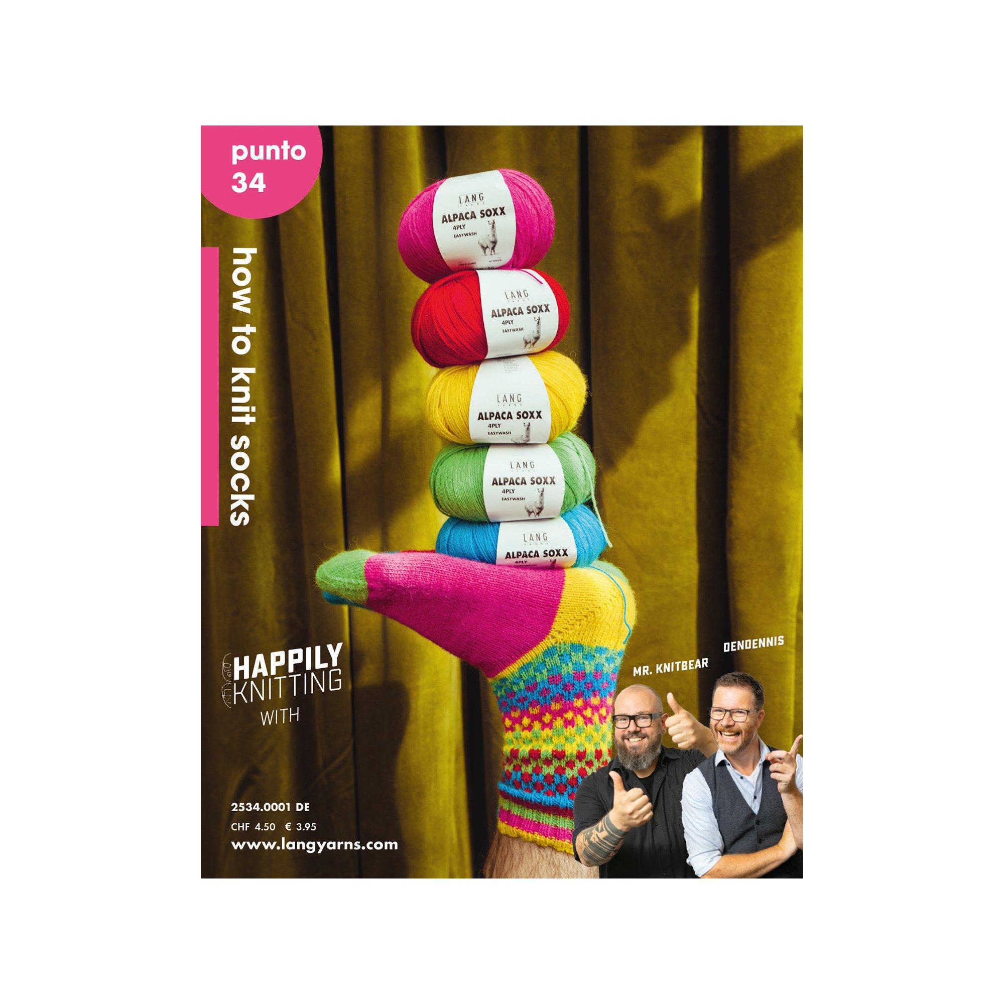 LANG Punto 34 SOCKEN DE Heft Punto 34 SOCKEN DE