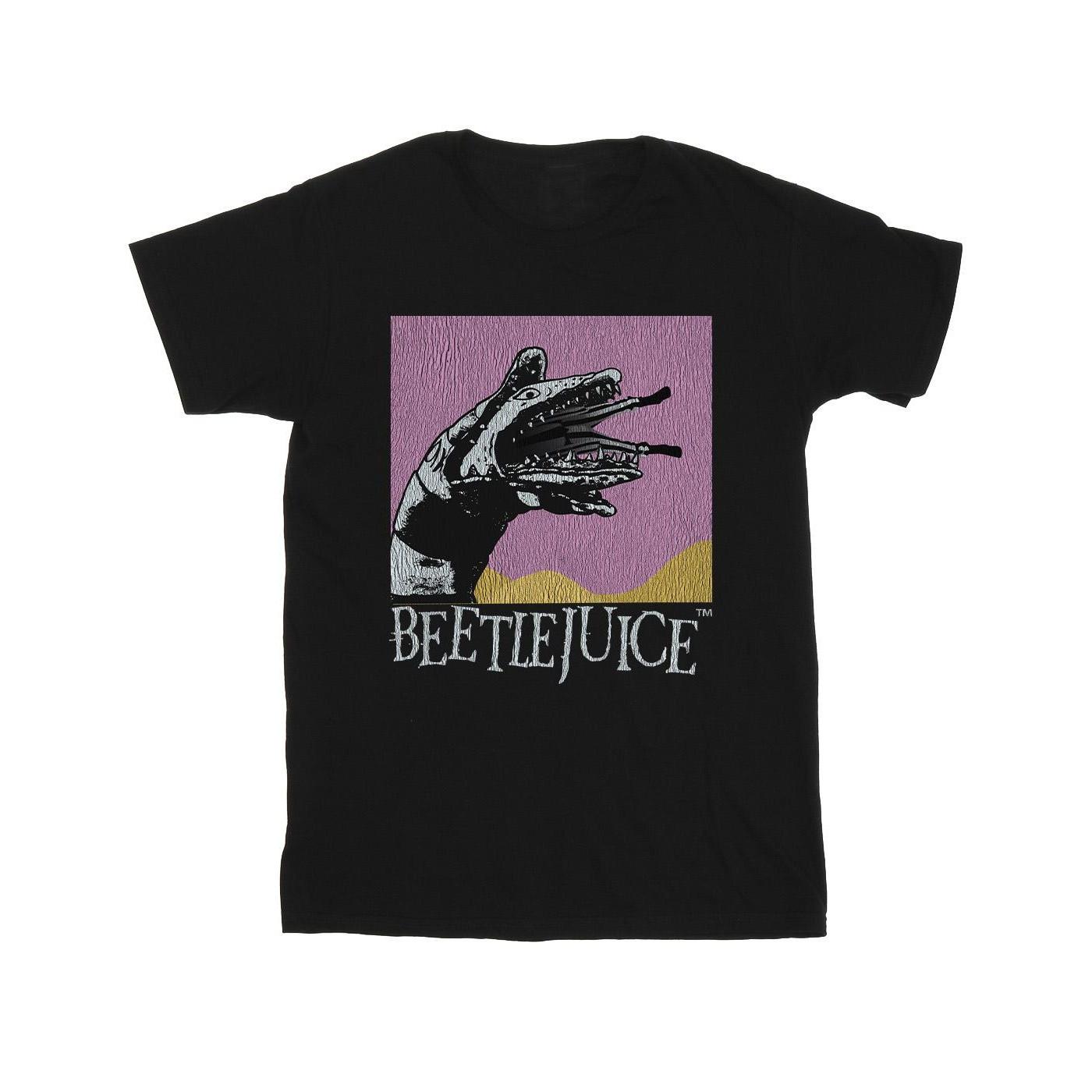 Beetlejuice Sandwurm Grafik Print T-Shirt