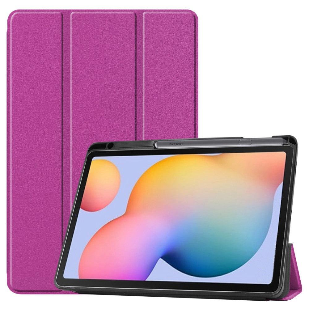 Cover-Discount Galaxy Tab S6 Lite - Tri-fold Smart Leder Case