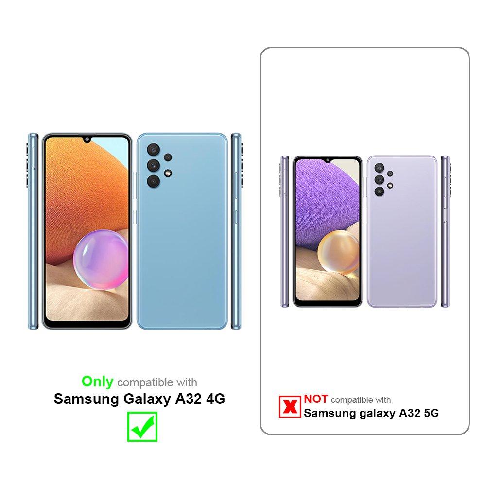 Cadorabo Hülle für Samsung Galaxy A32 4G TPU Silikon