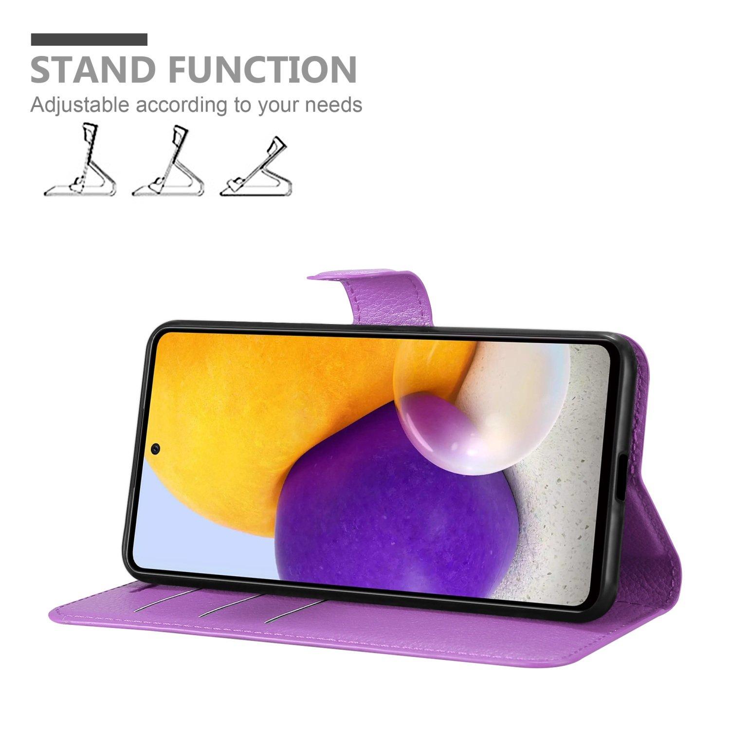 Cadorabo Hülle für Samsung Galaxy A73 5G Standfunktion, Kartenfach