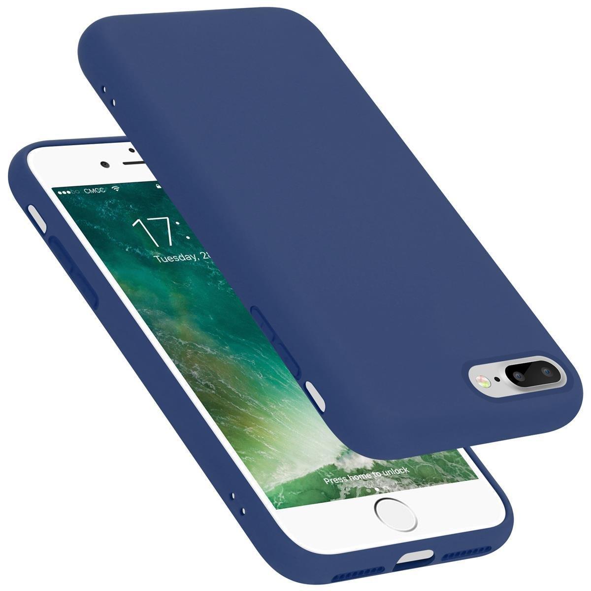 Cadorabo Hülle für Apple iPhone 7 PLUS 7S PLUS 8 PLUS TPU Silikon Liquid