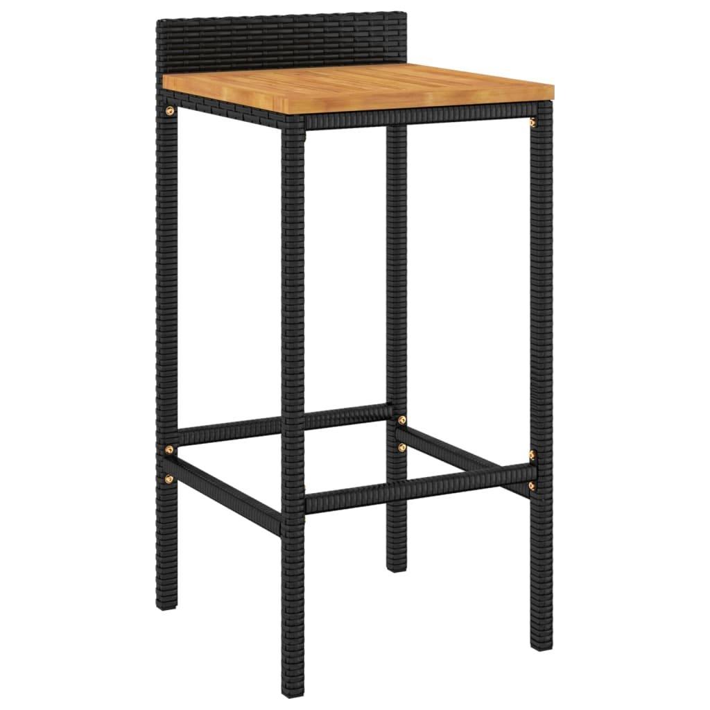 VidaXL Gartenbar set poly-rattan