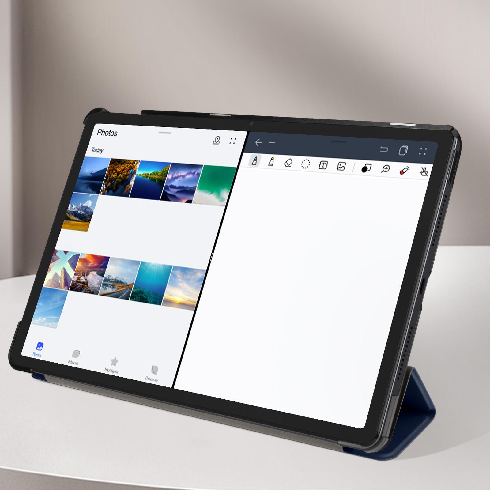 Avizar Trifold Etui Lenovo Tab M11 Dunkelblau