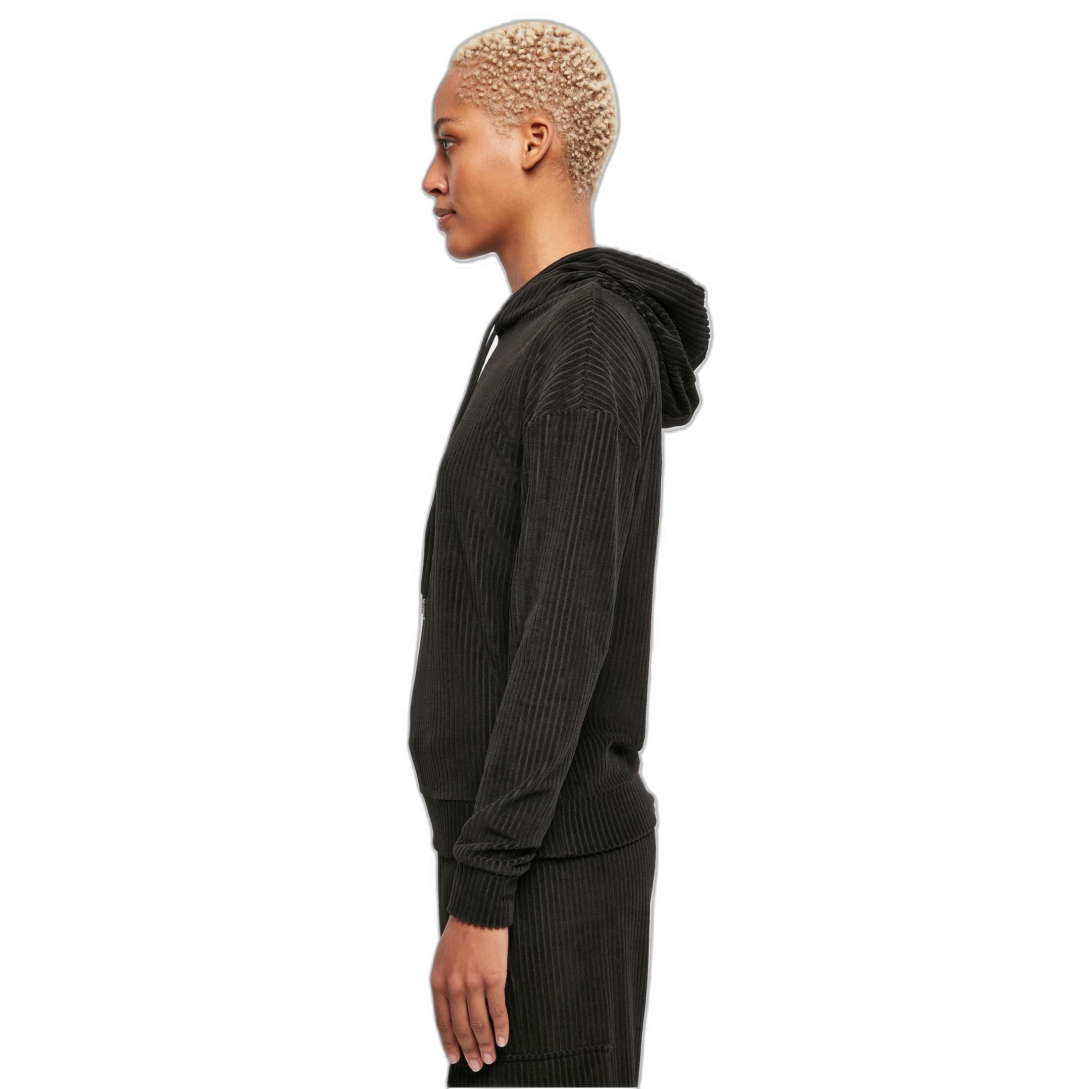 URBAN CLASSICS kapuzenpullover aus cord