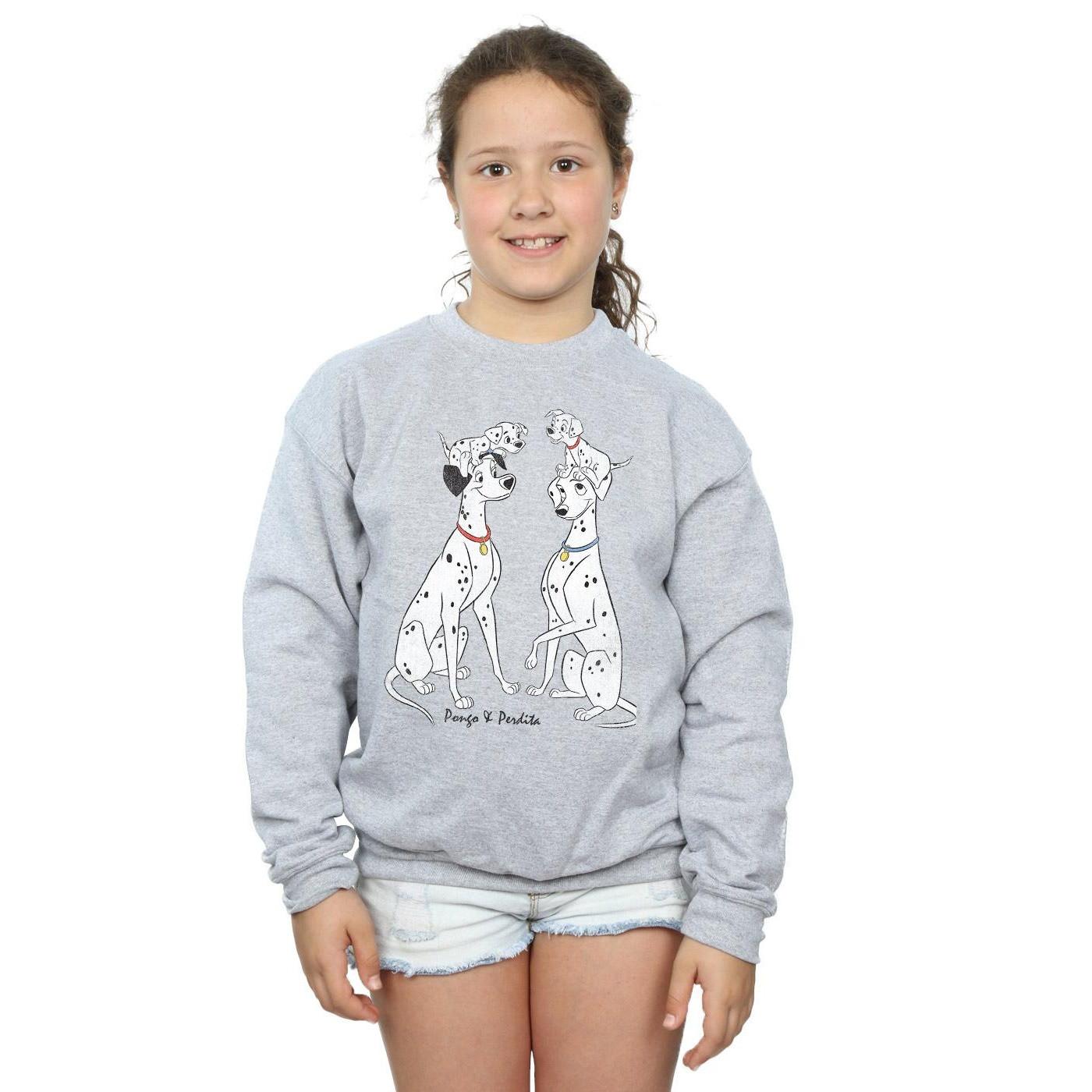 Disney 101 Dalmatians Pongo And Perdita Sweatshirt