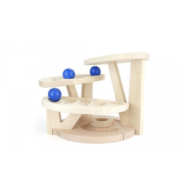 Bajo Kugelbahn Marble rund natur