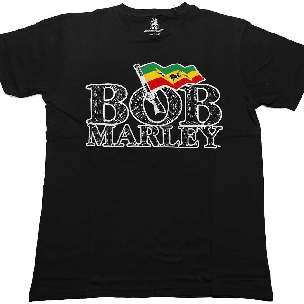 Bob Marley Verziertes T-Shirt