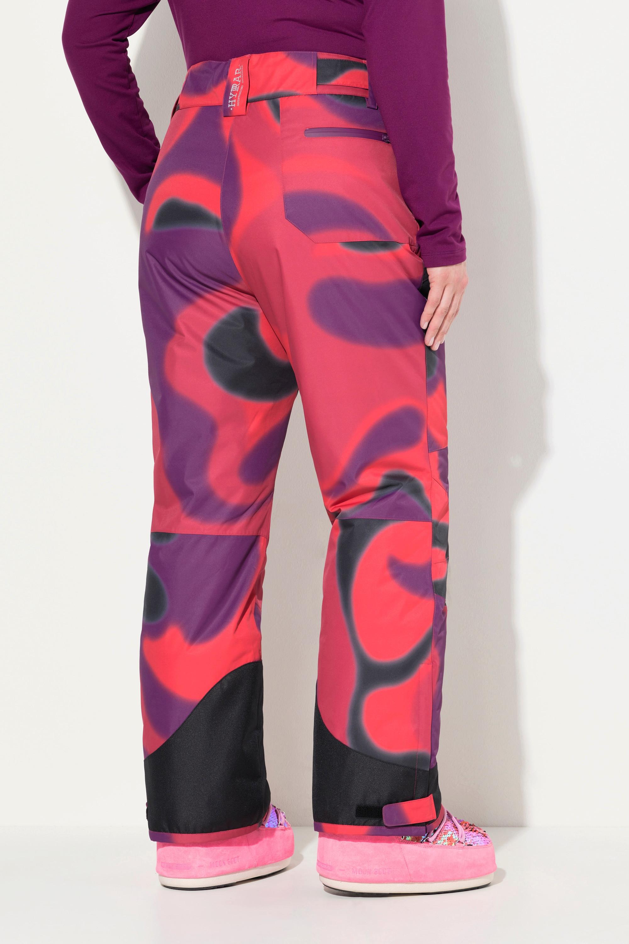 Ulla Popken Skihose wasserdicht mit Klettriegel und Formknie