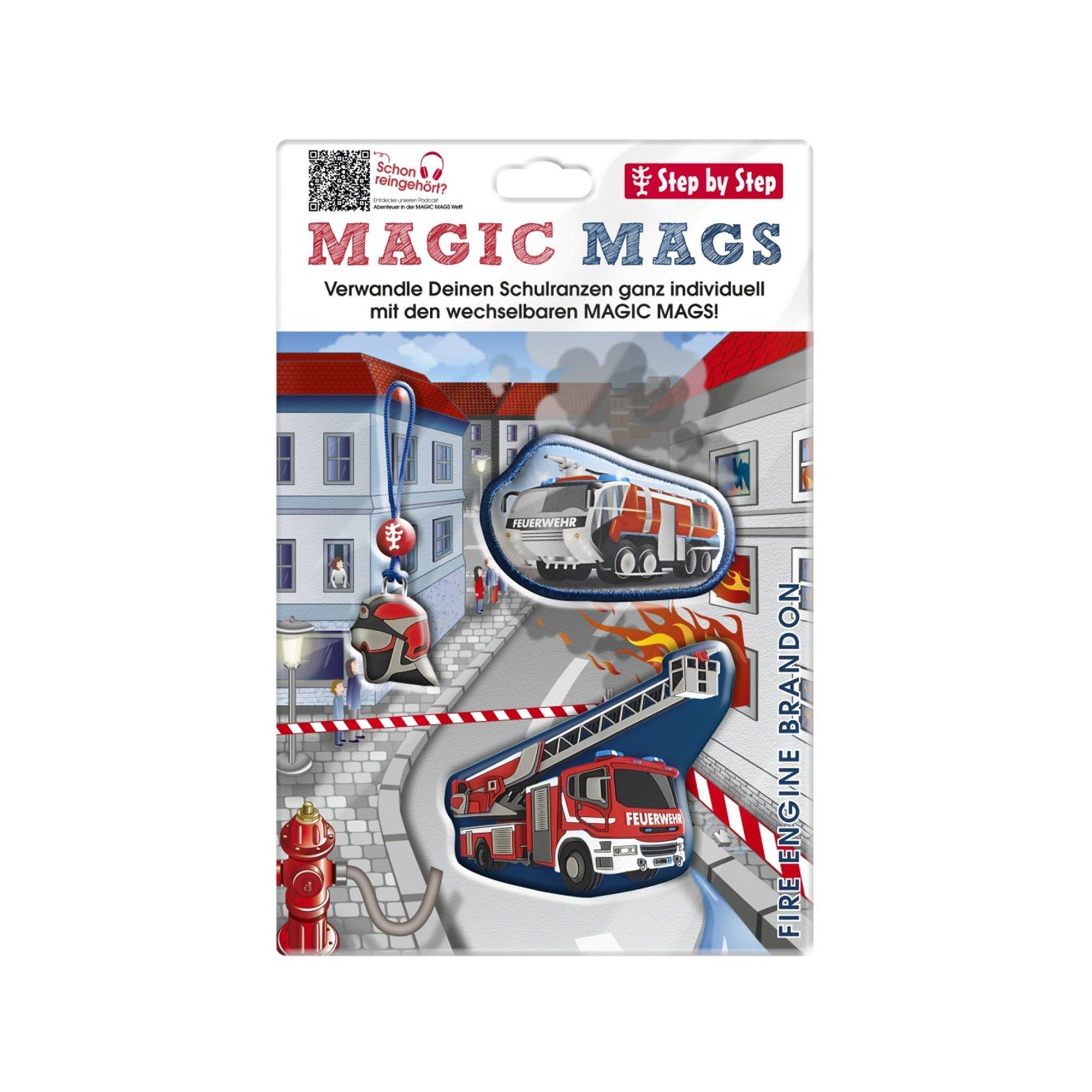 Step by Step Tornister Anhänger Set Fire Engine Brandon