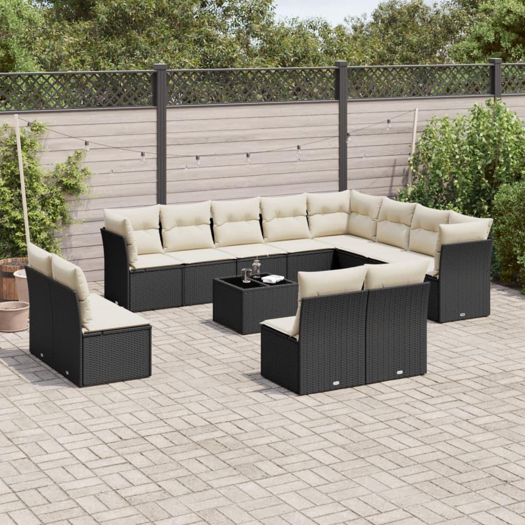 VidaXL Garten sofagarnitur poly-rattan