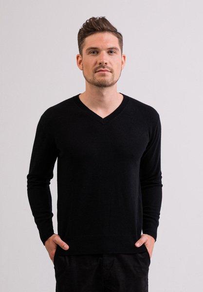 CASH-MERE.CH Kaschmir V-Ausschnitt Pullover