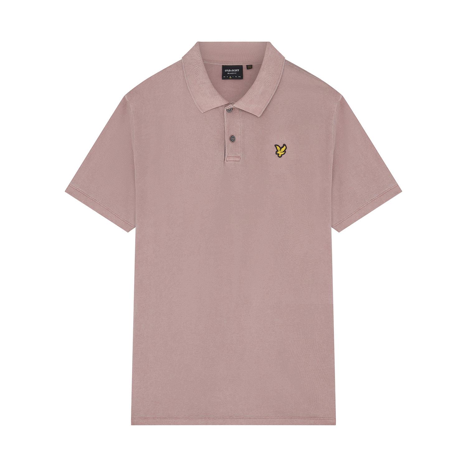 LYLE & SCOTT Pigmentgefärbtes Polohemd