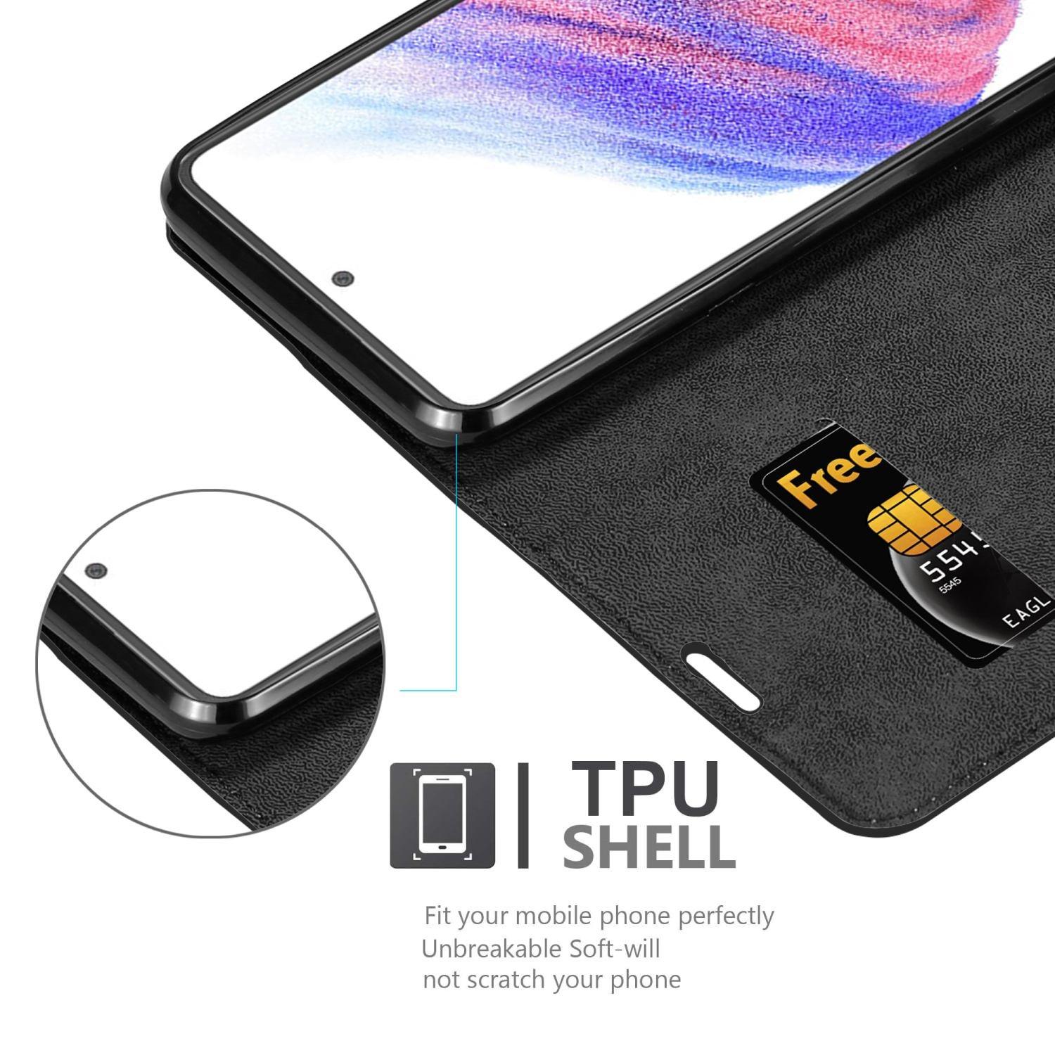 Cadorabo Hülle für Samsung Galaxy A53 5G Magnetverschluss, Kartenfach
