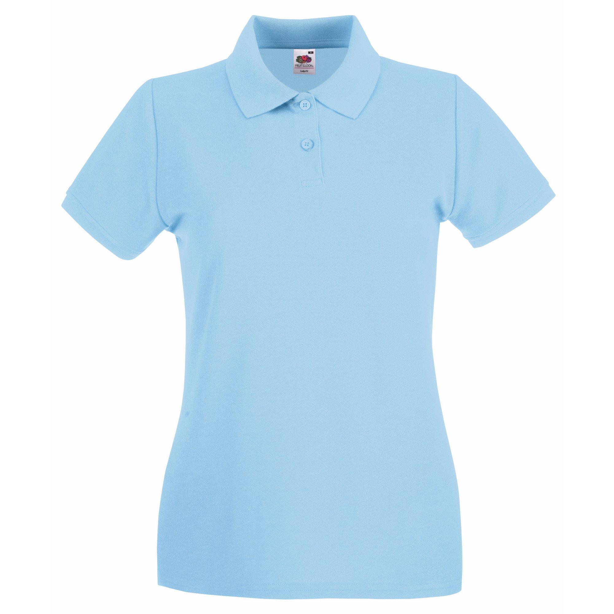 Fruit of the Loom LadyFit Premium Kurzarm Polo Shirt
