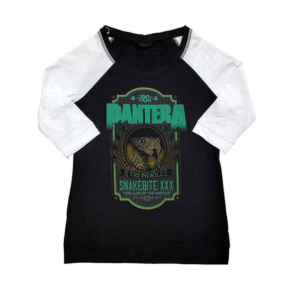 Pantera Snakebite XXX Raglanärmel T-Shirt