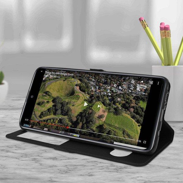 Avizar Cover Galaxy Note 10 Lite Schwarz