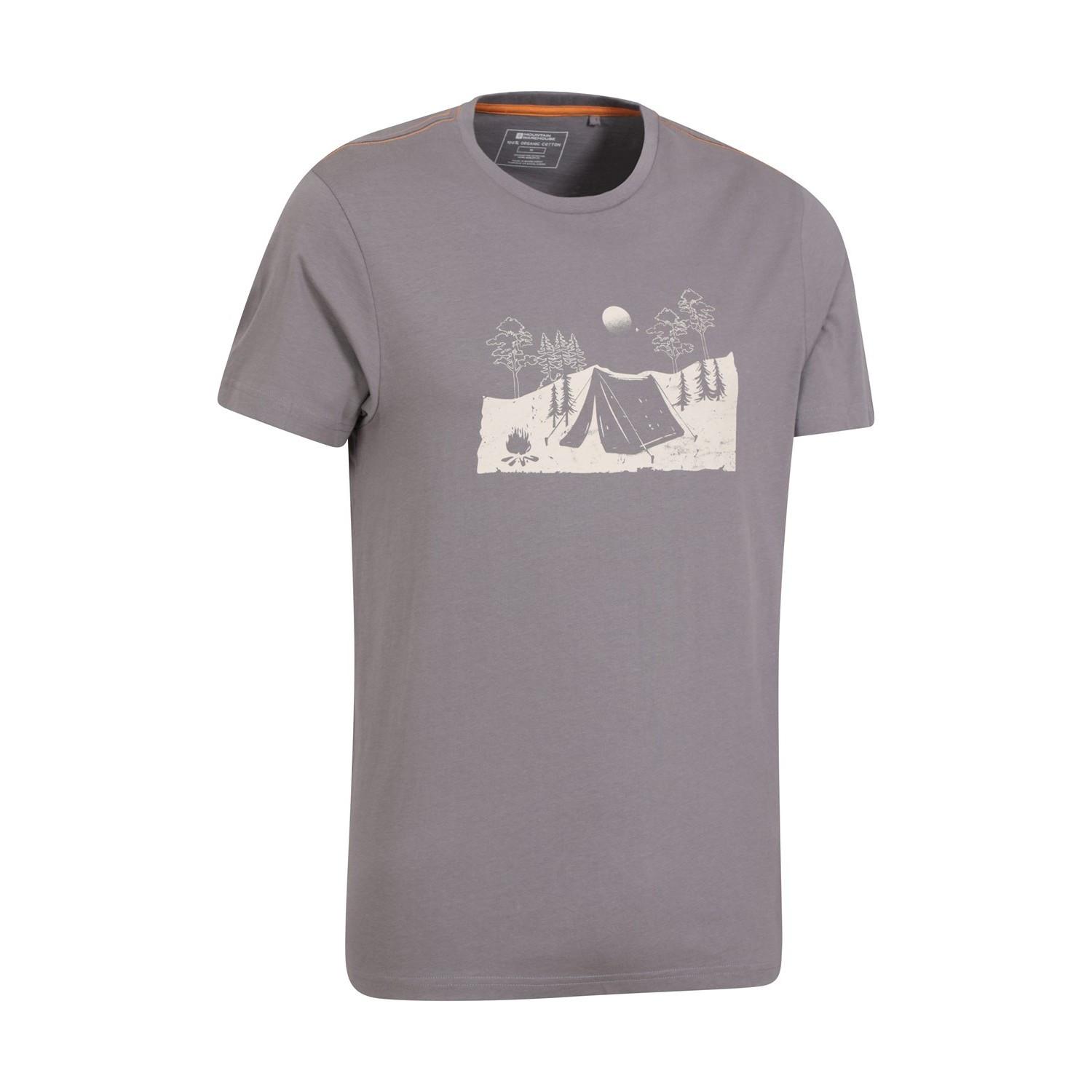 Mountain Warehouse Camping Sketch T-Shirt