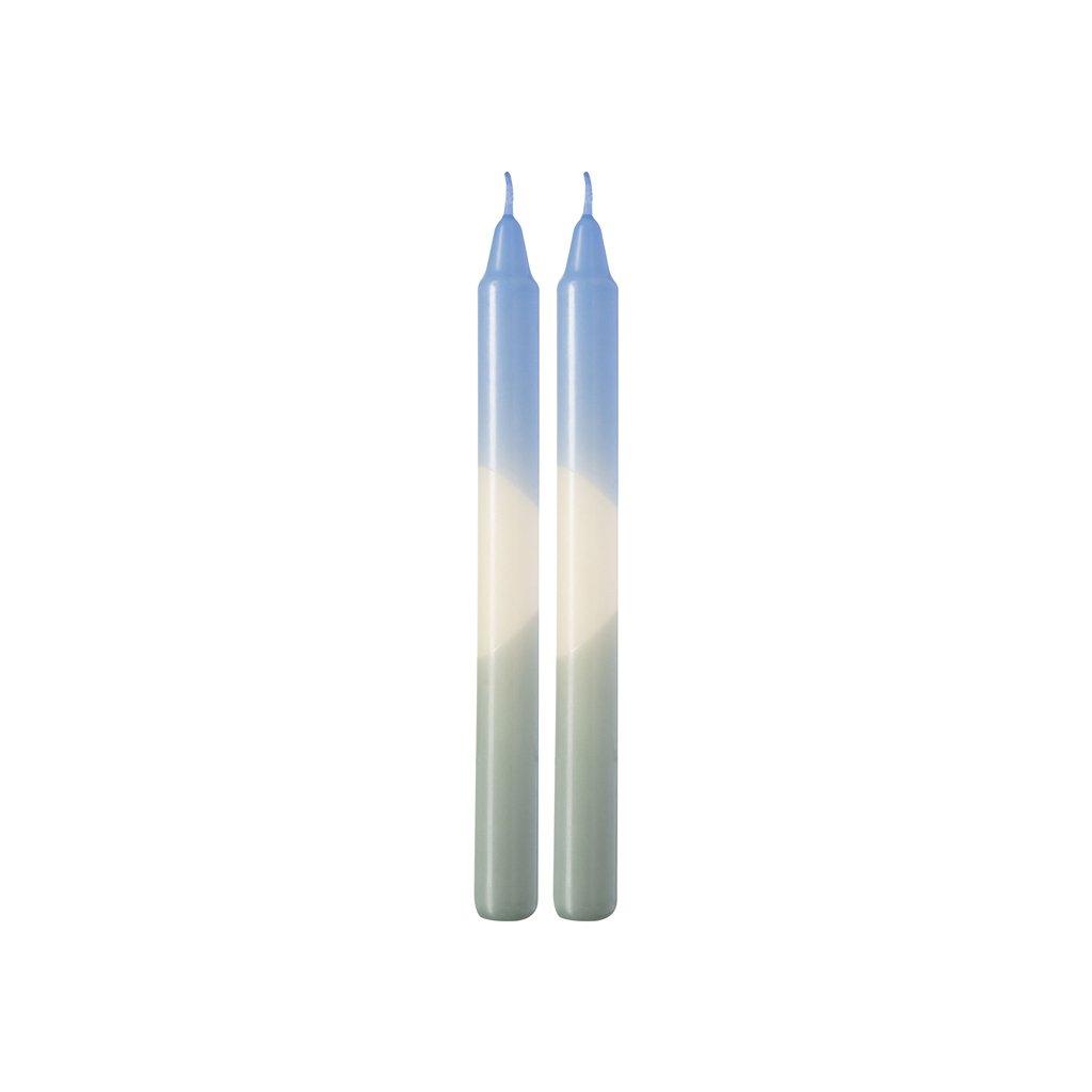 like. by Villeroy & Boch Stabkerze dip dye ice, sage 2 Stk. Like Home