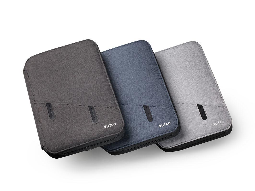 dufco by styro Konferenzmappe A5 mit Powerbank 5000 mAh