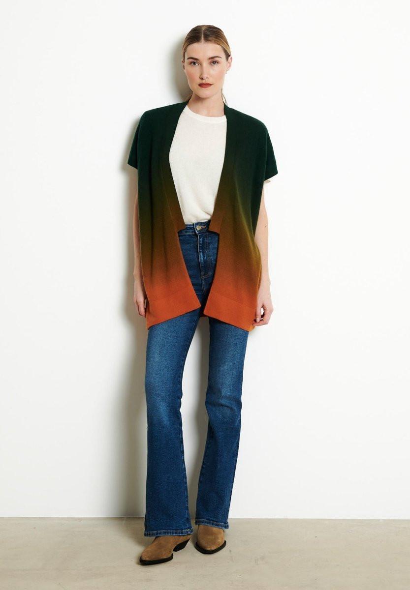 Studio Cashmere8 AVA 11 Kimono aus Kaschmir Tie & Dye - 100% Kaschmir