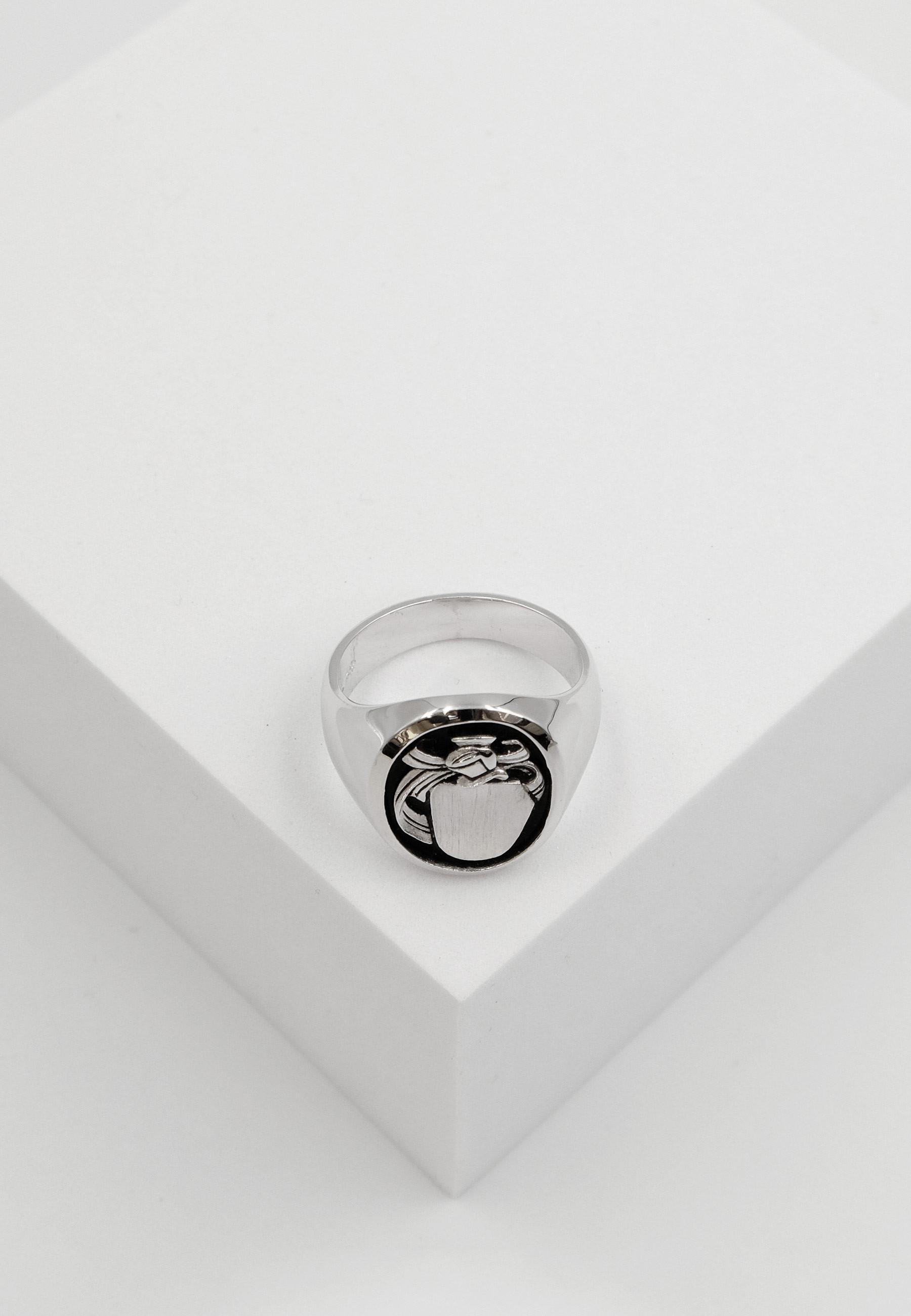 MUAU Schmuck Wappenring Silber 925