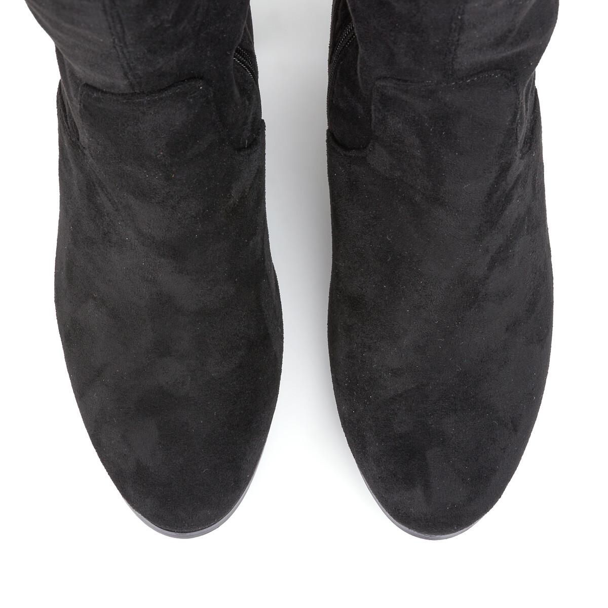 La Redoute Collections Stretch-Stiefel mit Absatz