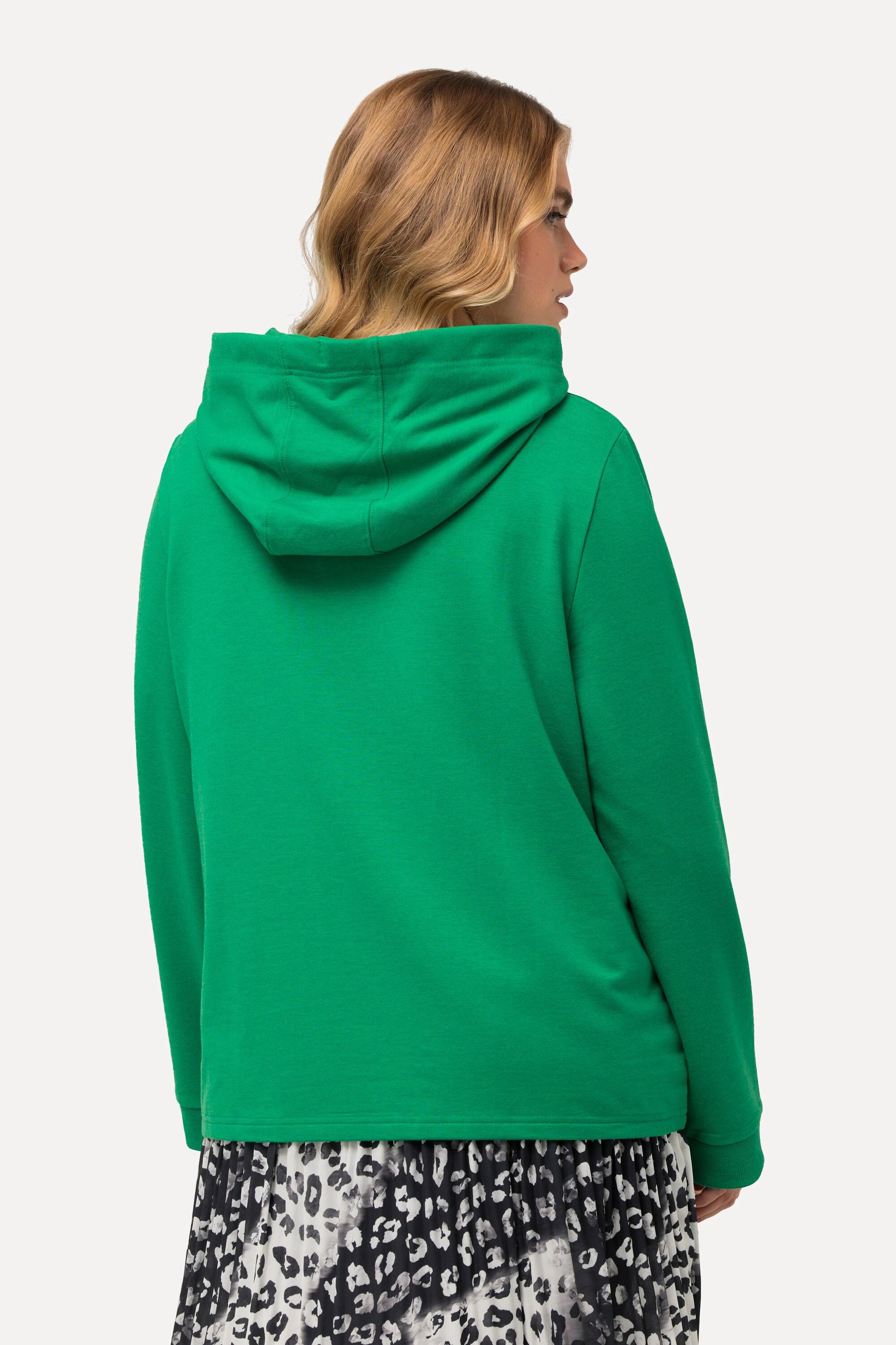 Ulla Popken Hoodie, Städtenamen, Kapuze, Langarm