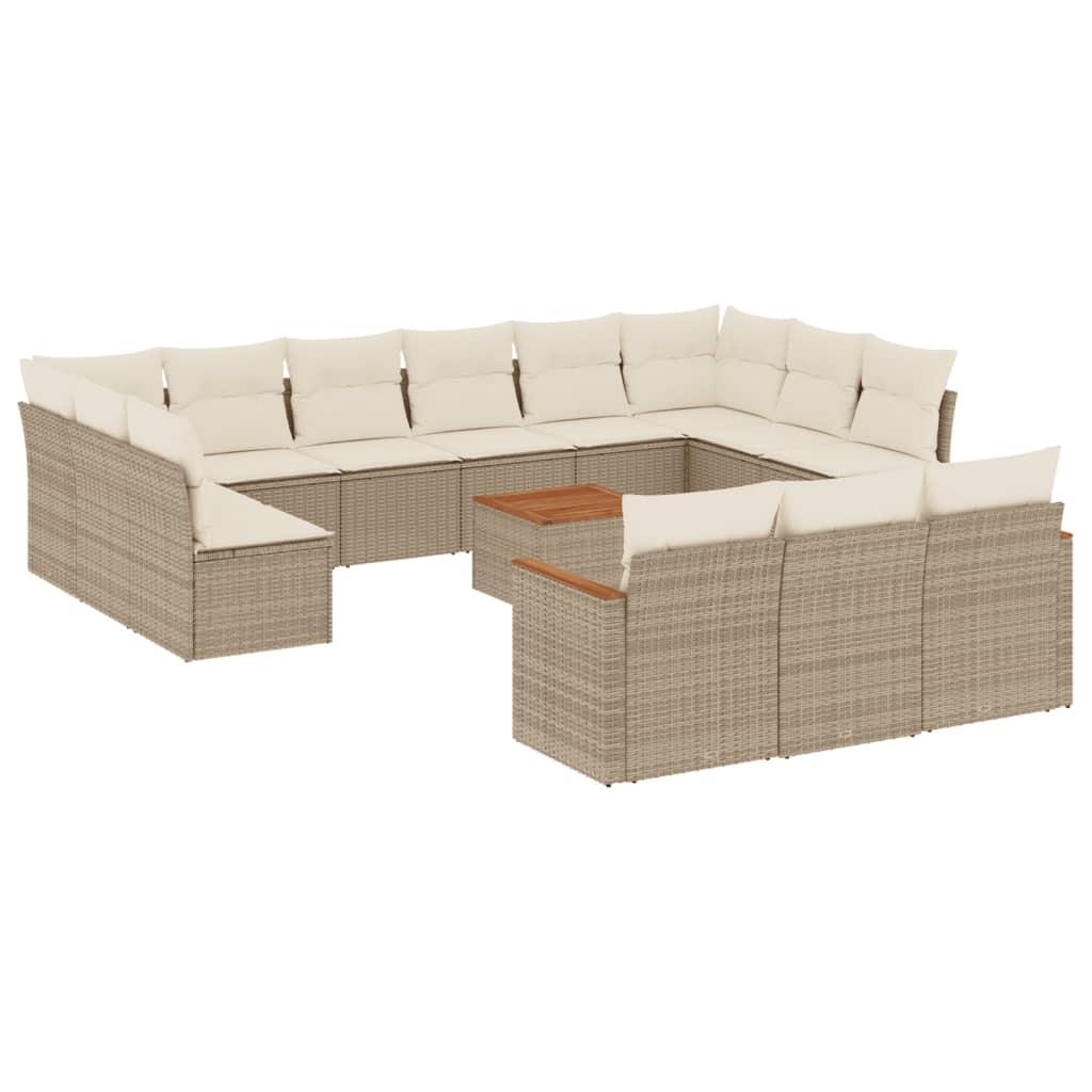 VidaXL Garten sofagarnitur poly-rattan