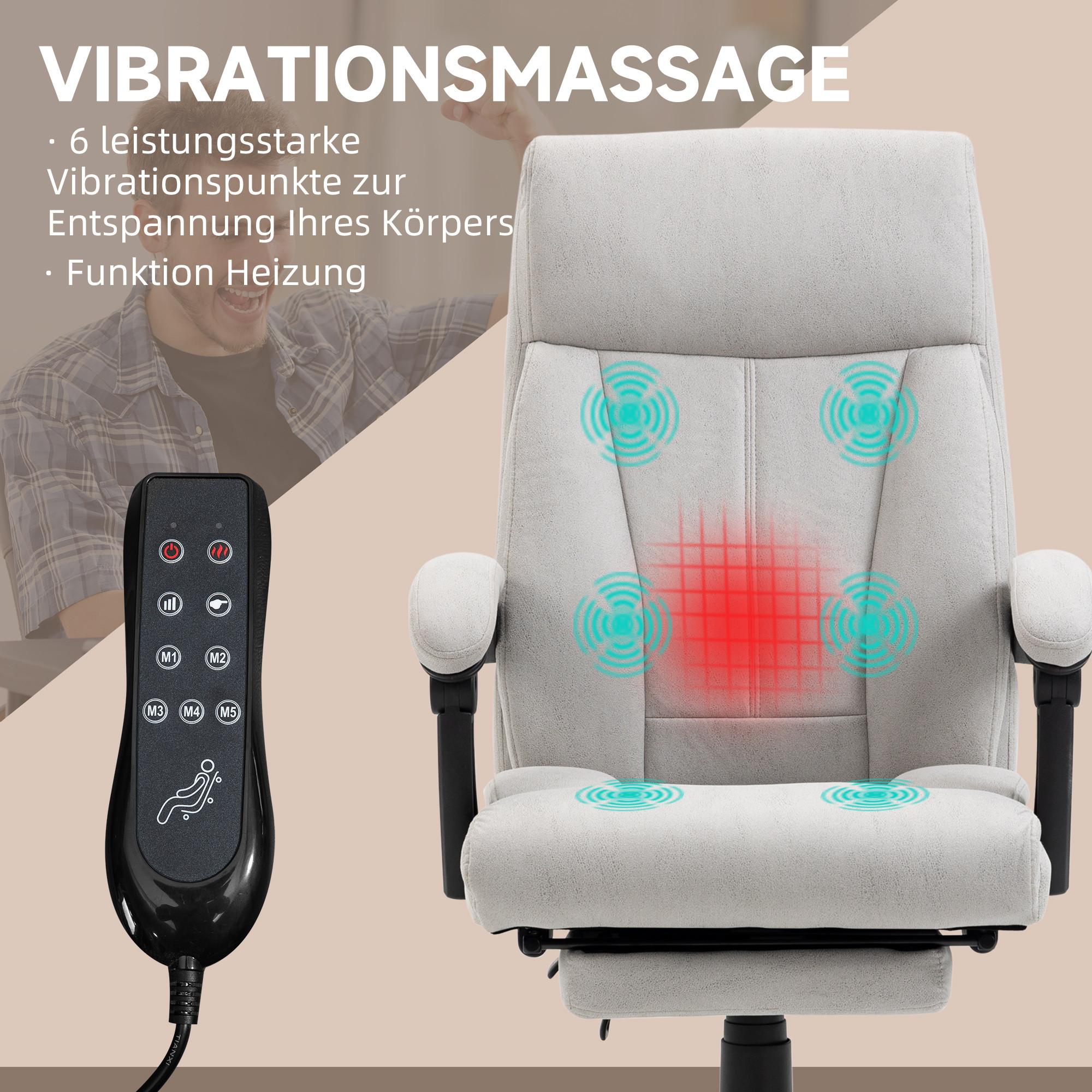 Vinsetto Massage-Bürostuhl