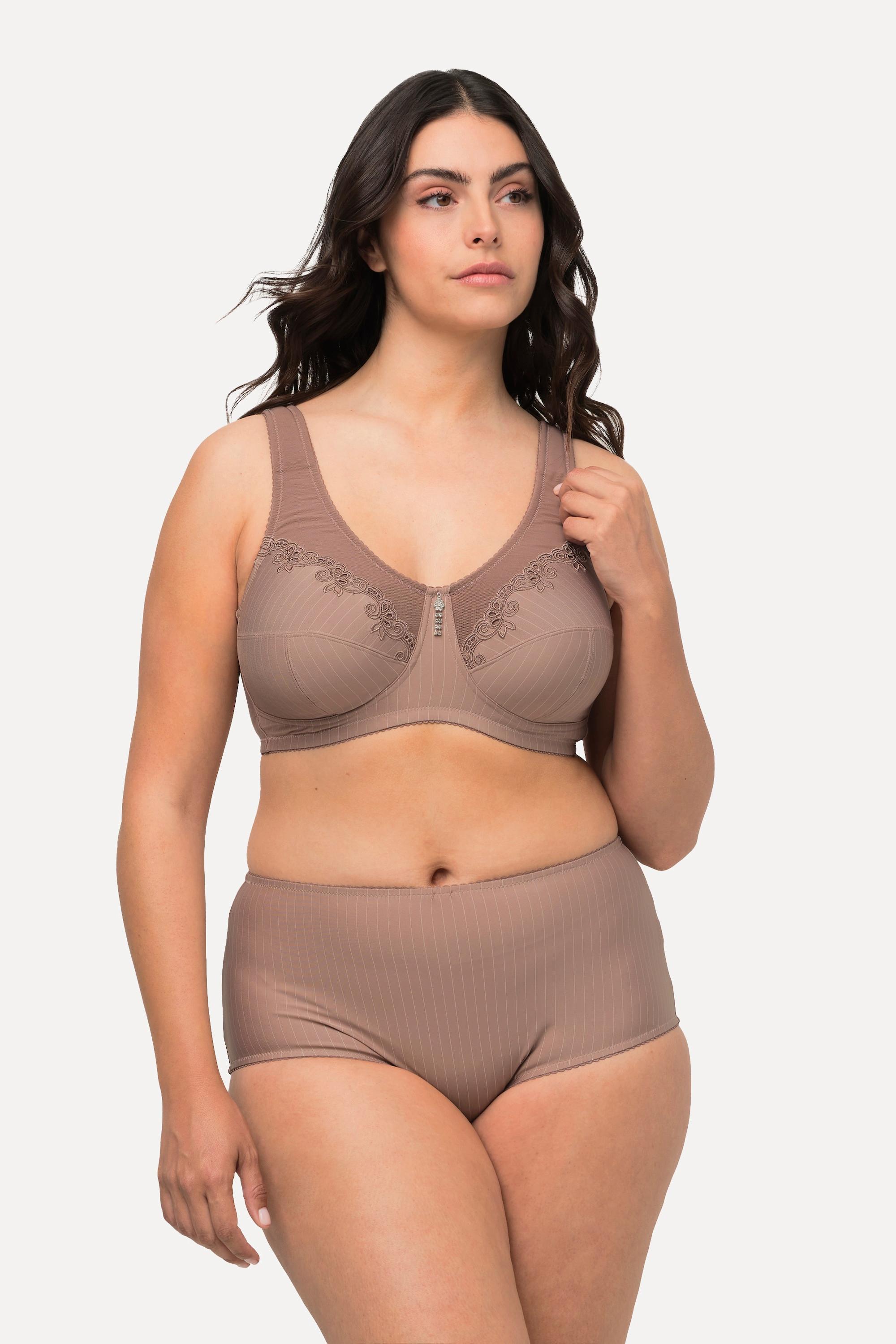 Ulla Popken Entlastungs-BH, ohne Bügel, Strassanhänger, Cup C - G