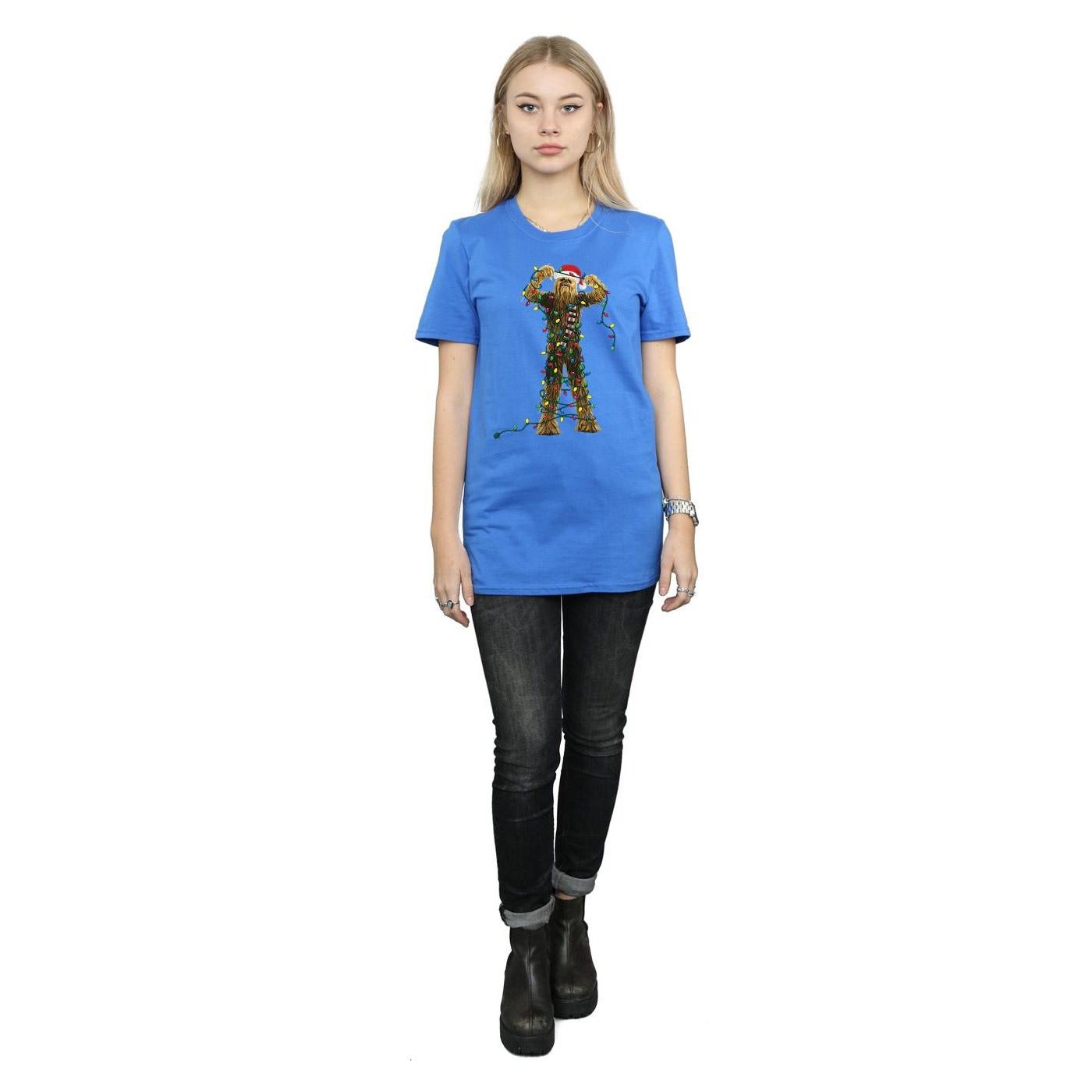STAR WARS Star Wars Christmas bedrucktes Kurzarm T-Shirt