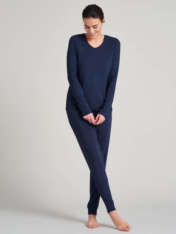 Schiesser Modal Lounge Langarmshirt