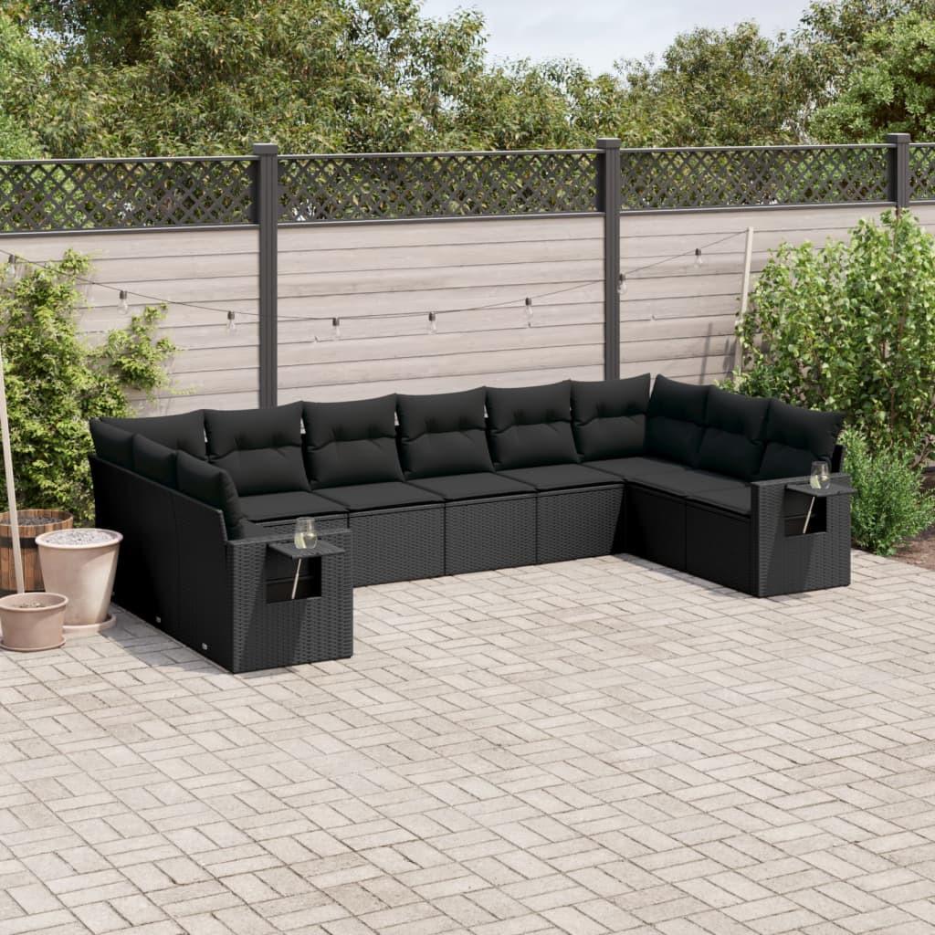 VidaXL Garten sofagarnitur poly-rattan