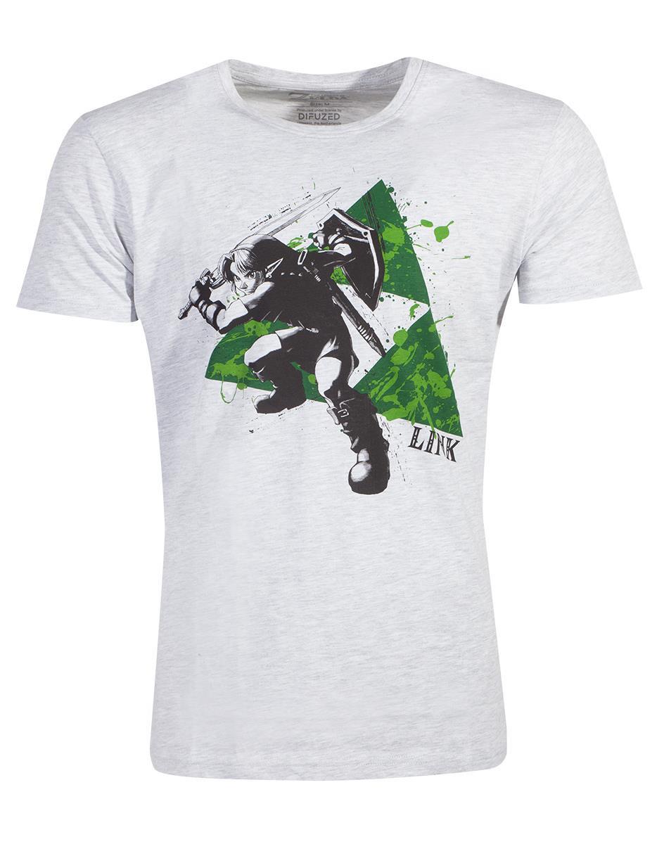 Difuzed Zelda Splatter Triforce T-Shirt