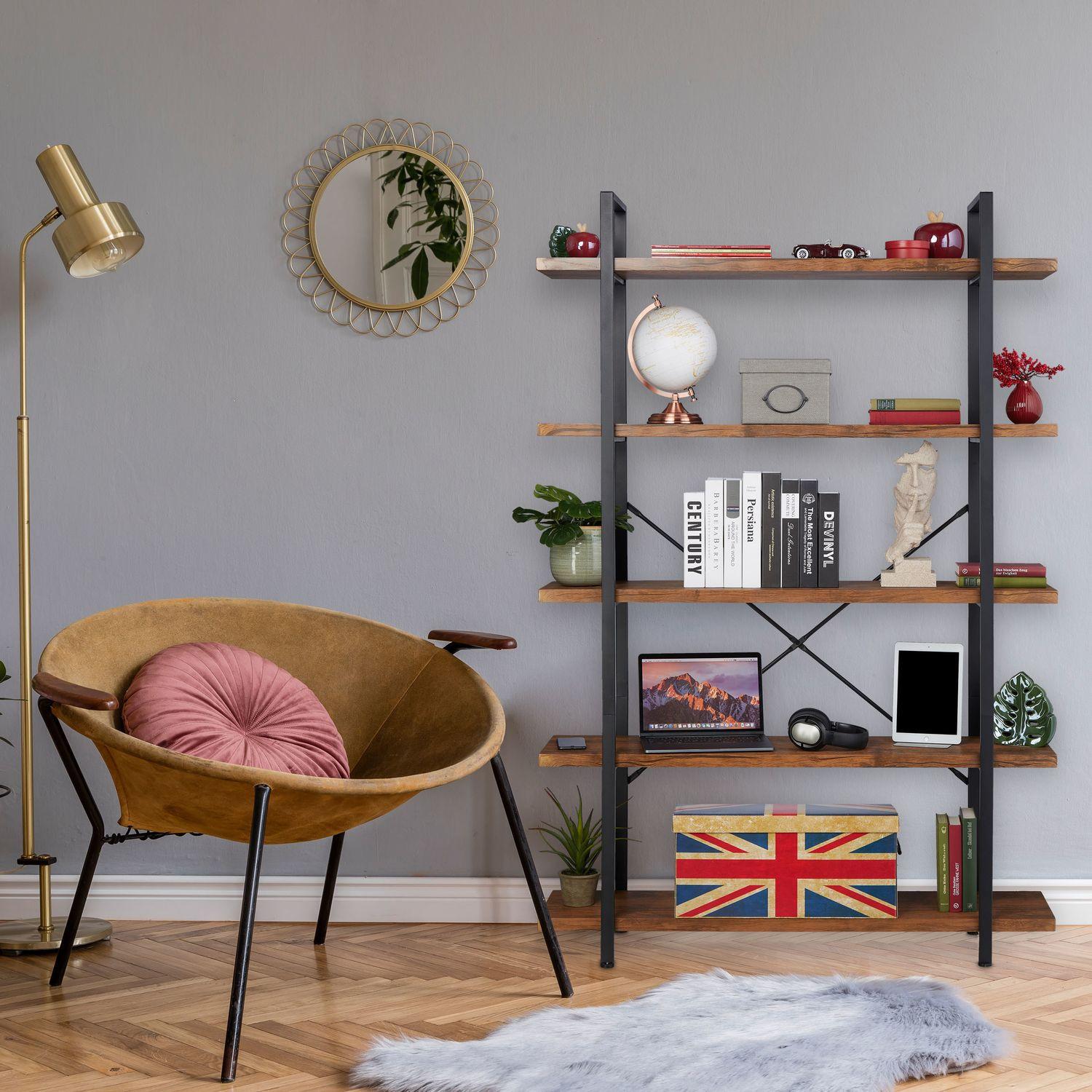 B2X Bücherregal mit 5 Regalen