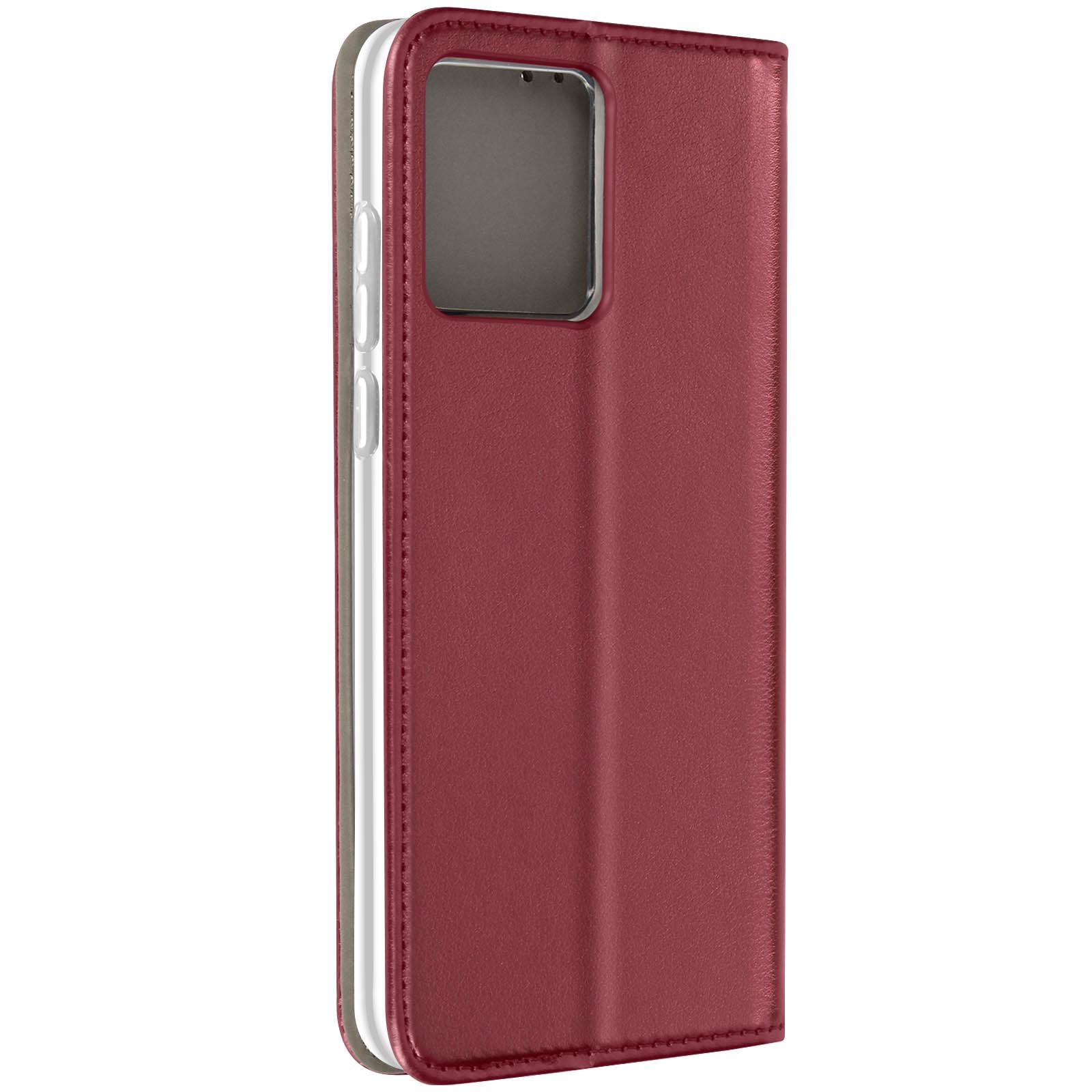 Avizar Hülle Motorola Moto G84 Weinrot