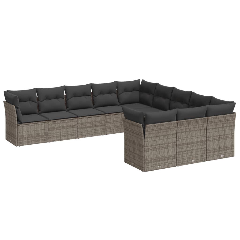 VidaXL Garten sofagarnitur poly-rattan